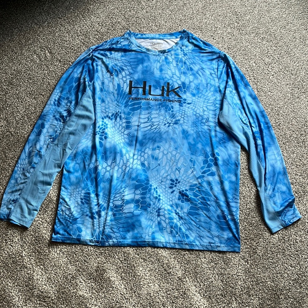 Huk Long Sleeve Fishing Shirt 2XL
